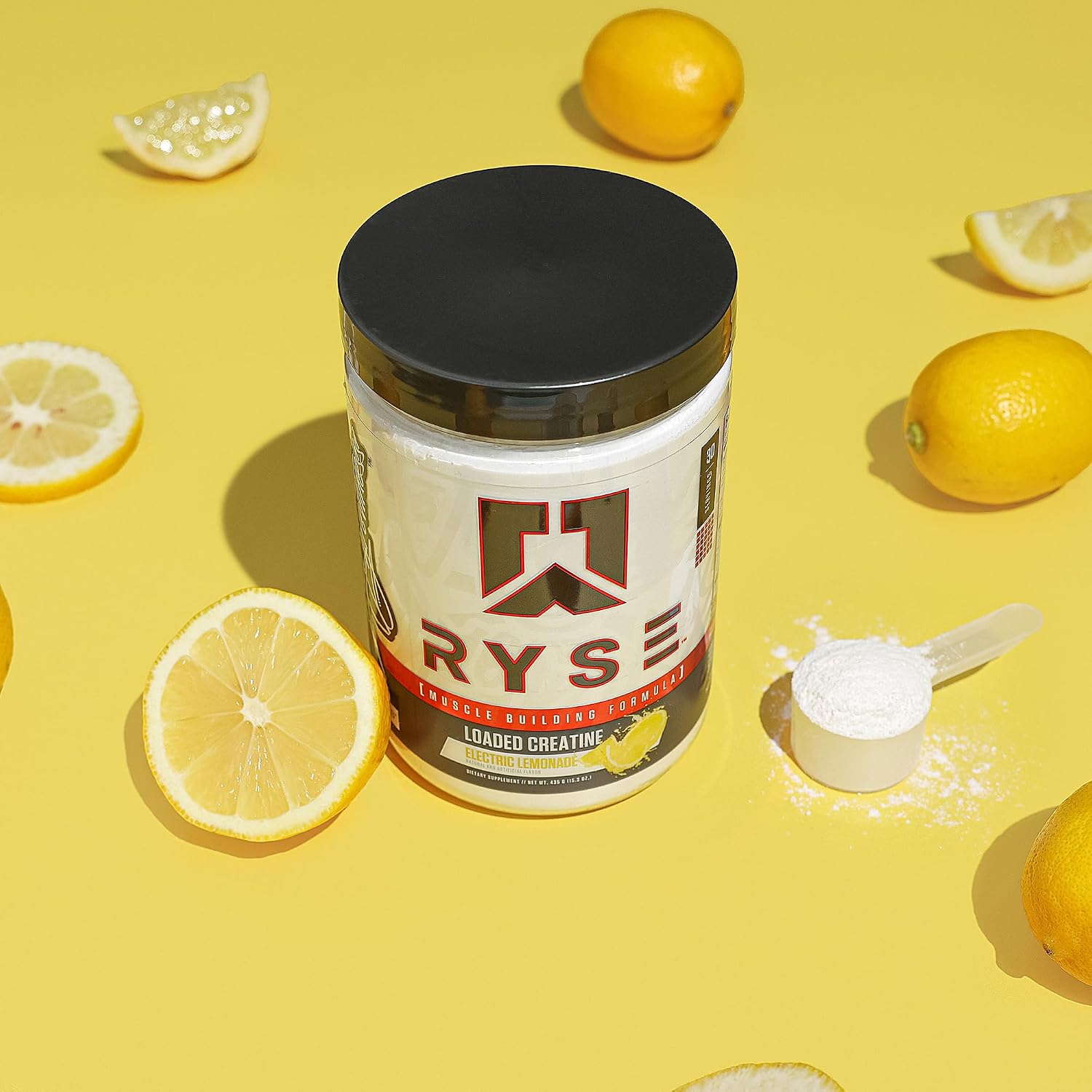 RYSE Loaded Creatine for Men & Women - Electric Lemonade - Muscle Building Formula with 3 Forms of Electrolytes, Betaine Anhydrous and Peak ATP - Strength, Power & Endurance Support - 30 Servings - Image 6