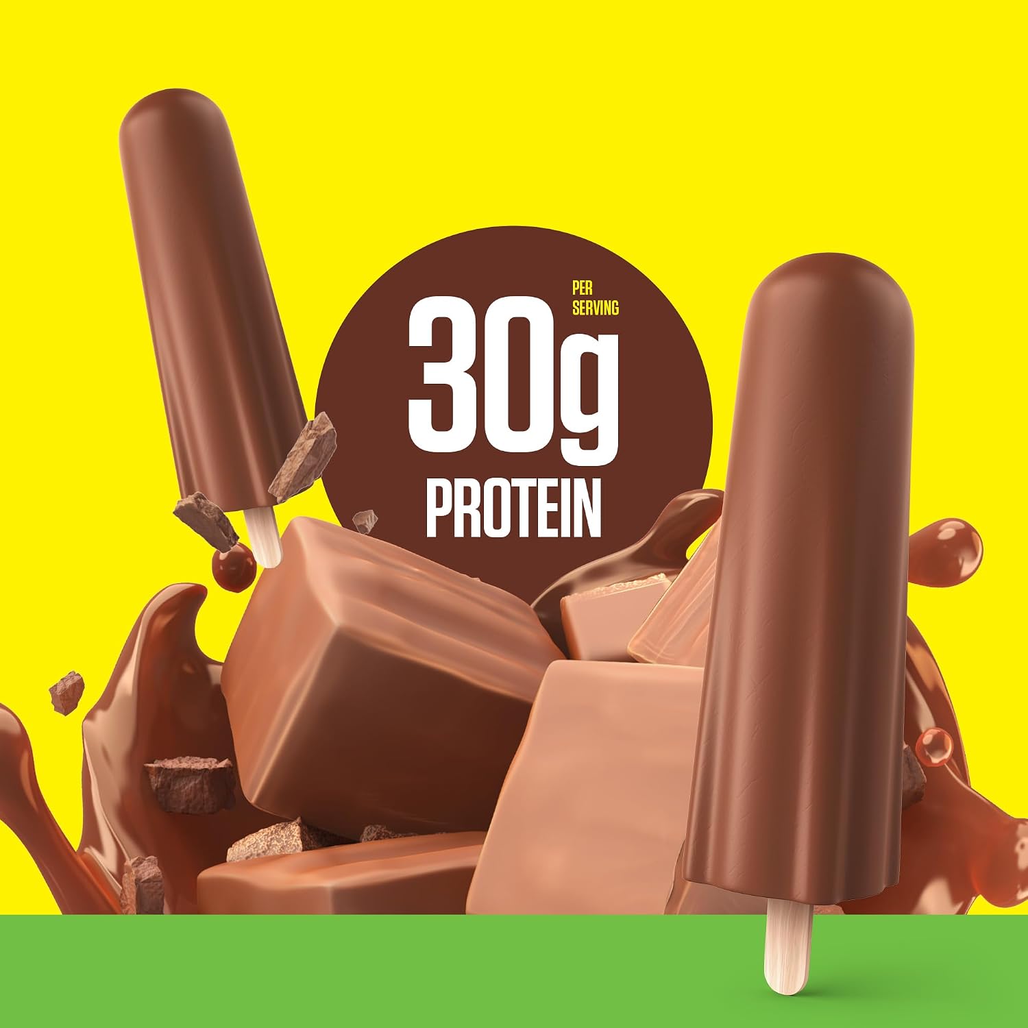 RYSE Protein Shake - Fudgsicle The Original Fudge Pop - 30g Protein Ready to Drink - 160 Calories, Zero Added Sugar, Gluten Free - Smooth & Delicious Nostalgic Flavors - 12 Fl Oz (12 Pack) - Image 4